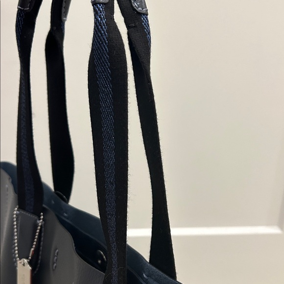 Coach (NWT) Derby Tote in Midnight Navy - Picture 11 of 13